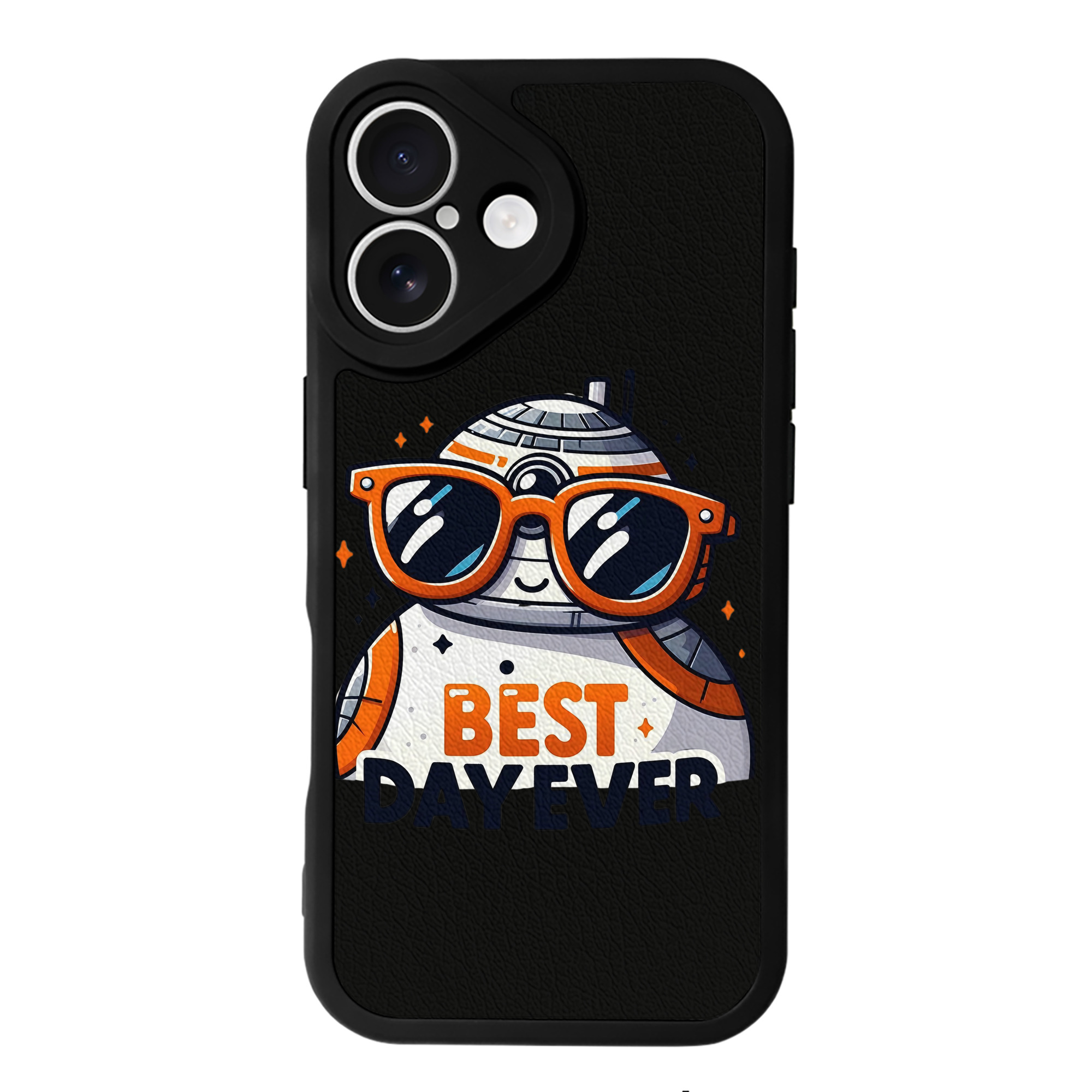 （画像用） スター・ウォーズ Star Wars 【iPhone 16シリーズ対応】シリコンスマホケース（レザー調） 材質：シリコン